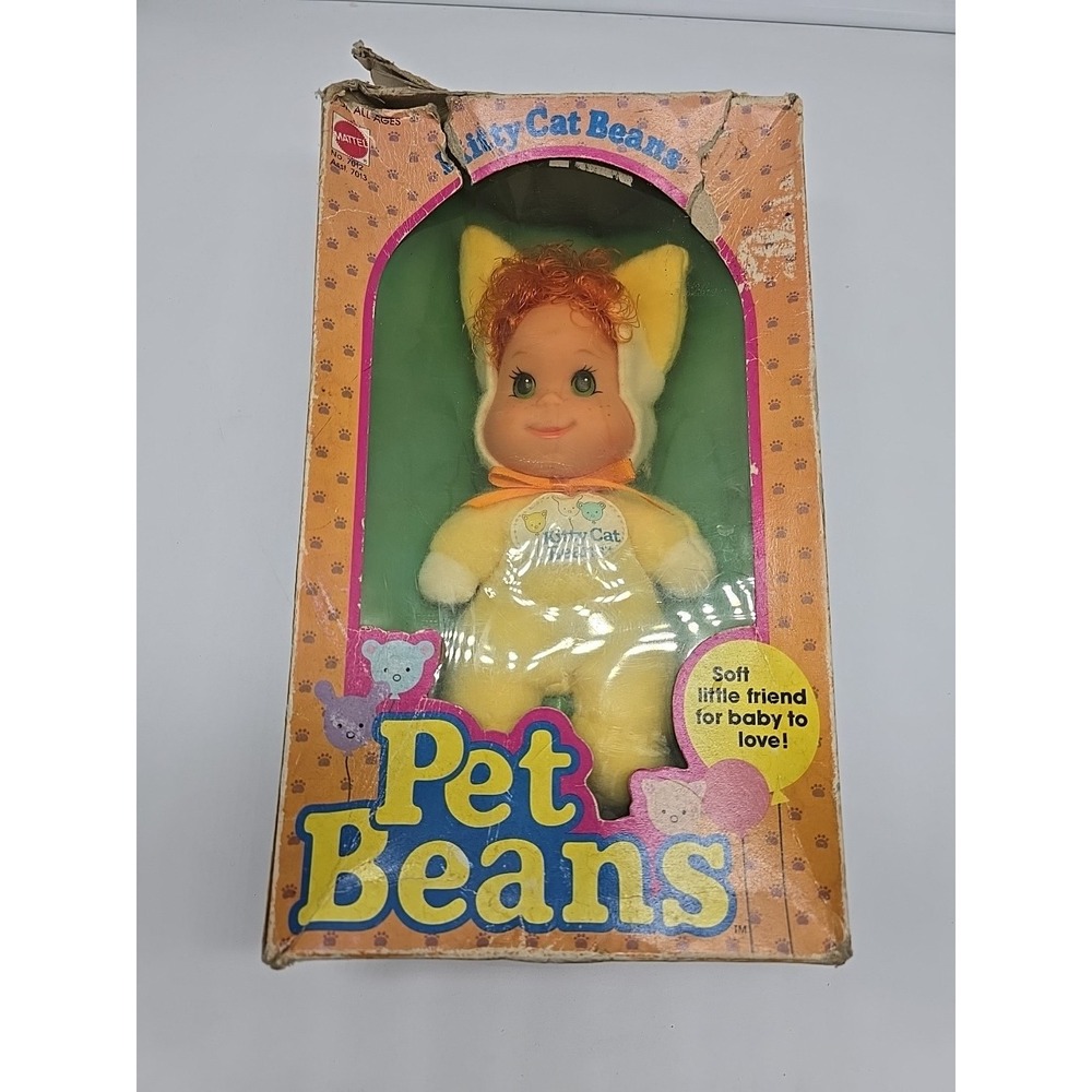 New Kitty Cat Beans, Mattel‎ 1983 RARE